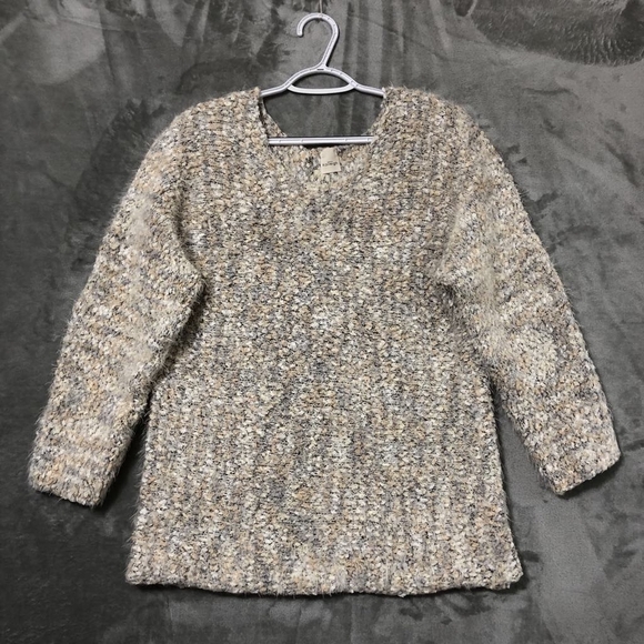 Kaileigh Women Sweater Size 1X Scoop Neck Pullover Soft Chunky - Picture 1 of 11